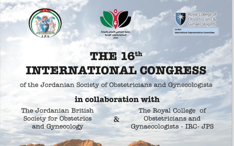 16th International Congress of the Jordanian Society of Obstetricians and Gynecologists